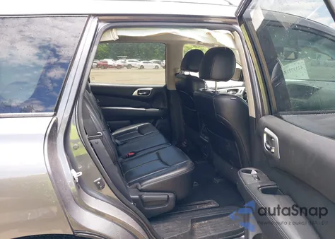 2017 Nissan Pathfinder Sl from USA, damaged, VIN 5N1DR2MM4HC637172